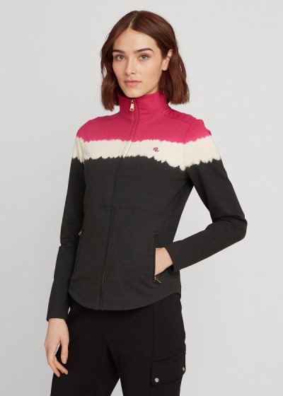 Dámské Bundy Ralph Lauren Cotton-Blend Mockneck - 07413-PTRO